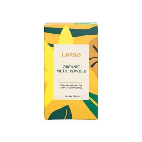 Lavino Organic Methi Powder – 50gm
