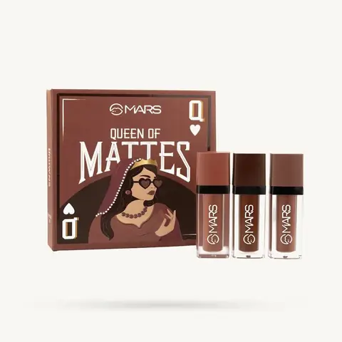 MARS Queen of Mattes Liquid Lipsticks Browns 04