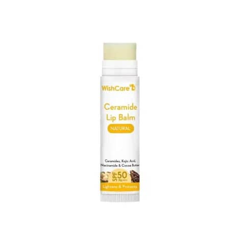 WishCare Ceramide Natural Lip Balm with SPF 50 PA+++ 5g