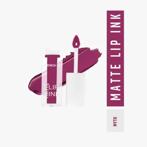 Insight Cosmetics Matte Lip Ink Lipstick Myth 17 in its sleek black tube on a white background.