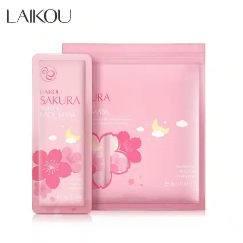 LAIKOU Sakura Sleeping Mask - Overnight Hydration Bundle