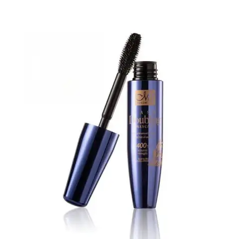 Menow Lash Doubling Mascara PRO in its black tube with gold branding, shown upright.