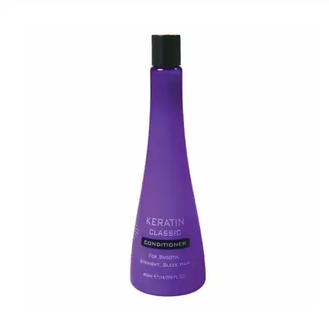 XPEL Keratin Classic Conditioner white pump bottle, clearly showing the product label and branding.